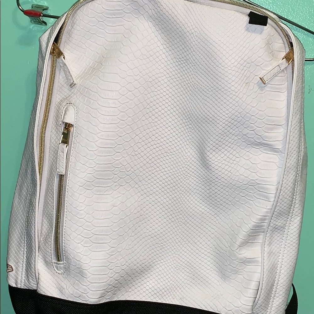 New Era Faux Snake Skin Backpack